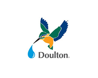 英国道尔顿(Doulton)标志Logo设计含义,品牌策划vi设计介绍
